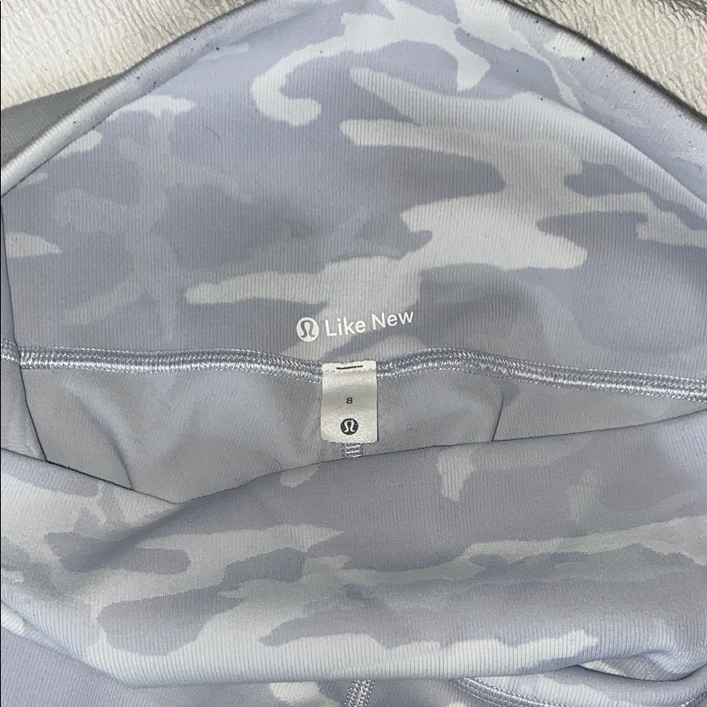 lululemon athletica Gray Camo Leggings